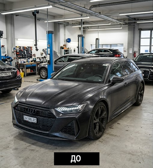 Audi RS6 Avant до обработки